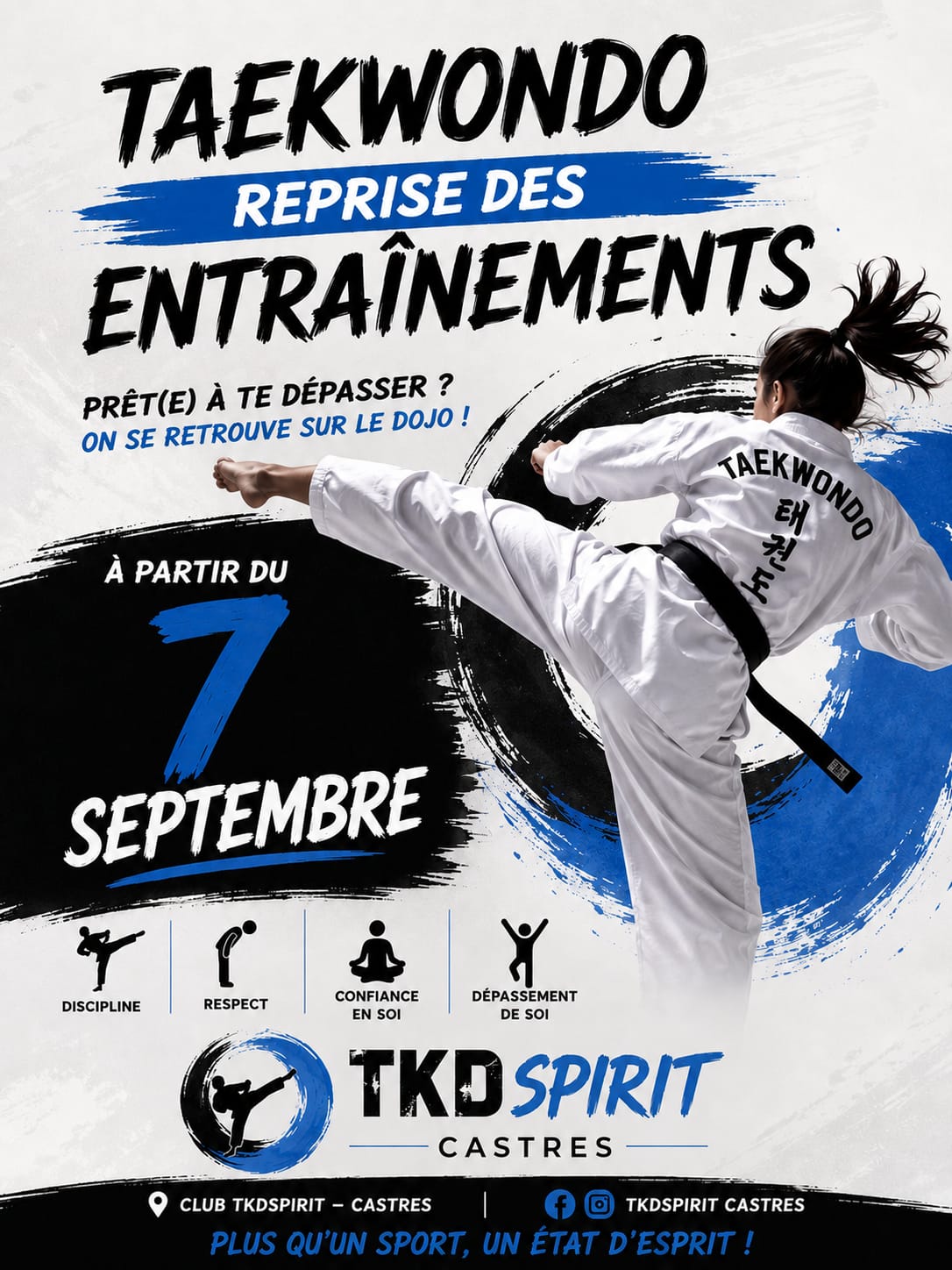 Reprise des entraînements septembre 2026